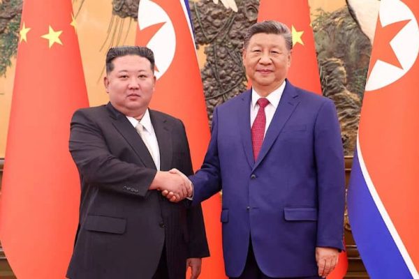 Xi Jinping arrives in North Korea for rare high-level visit