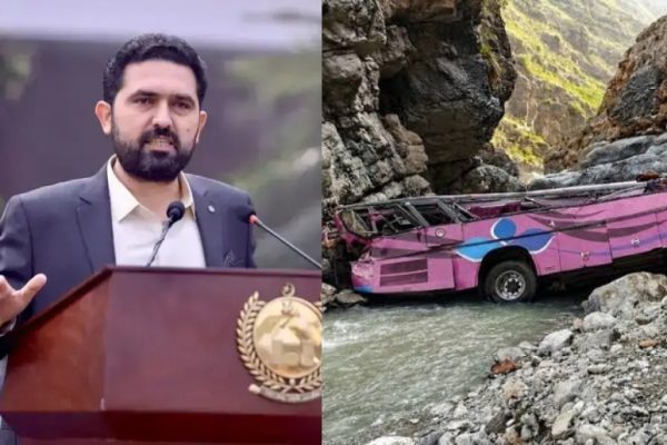 KP CM announces compensation for victims of deadly bus ravine crash