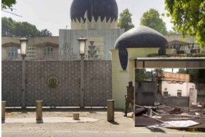 Security cordons removed outside Pakistan High Commission in New Delhi