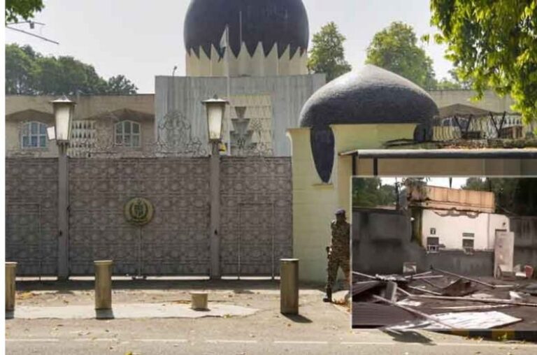 Security cordons removed outside Pakistan High Commission in New Delhi