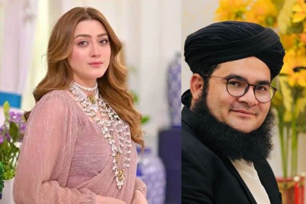 Allama Nasir Madani apologises to actress Momina Iqbal