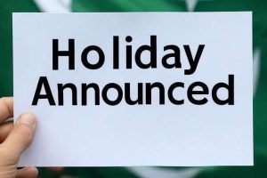 12th of Rabi-ul-Awwal holiday in Pakistan 2026, latest update