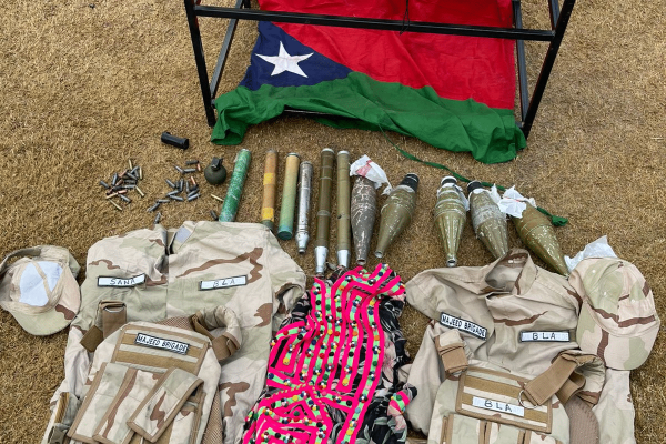 Security forces recover high-tech equipment from BLA terrorists in Noshki