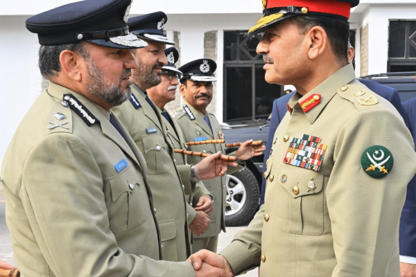 CDF Field Marshal Asim Munir visits National Police Academy