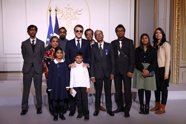 Rawalpindi-born newspaper hawker gets top award from French President