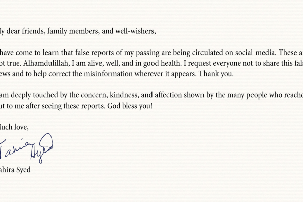 Tahira Syed says ‘I am absolutely fine’ after her death rumours go viral