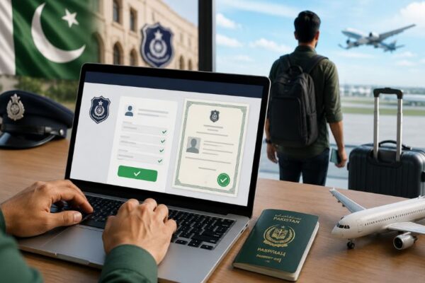 online police character certificate, police character certificate