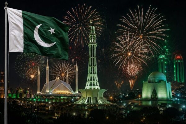 Pakistan celebrates 79th Independence Day with fireworks across major cities