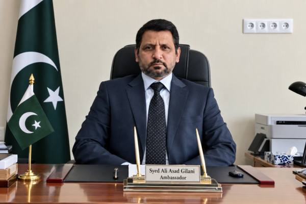 Ali Asad Gilani appointed Pakistan’s new Ambassador to China