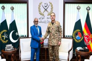 Maldives Parliament Speaker meets Field Marshal Asim Munir in Islamabad