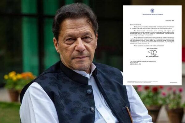 Commonwealth responds to Goldsmith’s call for Imran Khan intervention