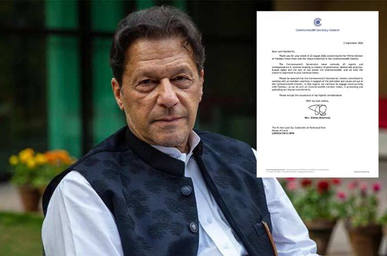 Commonwealth responds to Goldsmith’s call for Imran Khan intervention