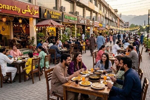 F-10 Markaz restaurants allowed outdoor seating for two weeks