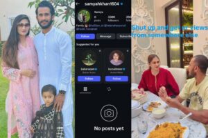 Hasan Ali’s wife’s message about married men sparks questions about him