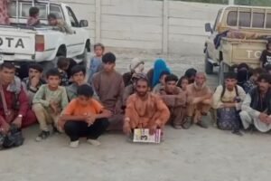 58 Afghan nationals arrested in Dasht as security forces foil human smuggling attempt