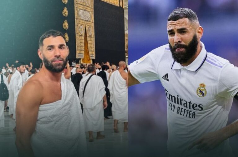 French football star Karim Benzema has performed Umrah in Makkah, sharing a heartfelt message with his followers from the holy city.
