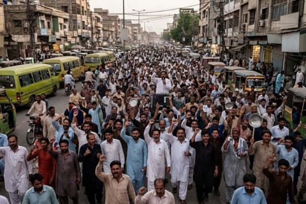 Karachi protest load shedding