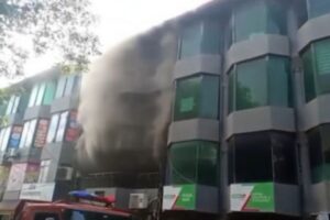 Islamabad: Building in F-8 sector catches fire