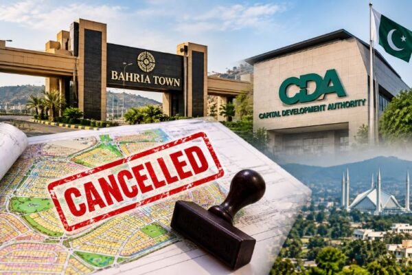CDA cancels Bahria Town Phase III-E & IV layout plan in Islamabad
