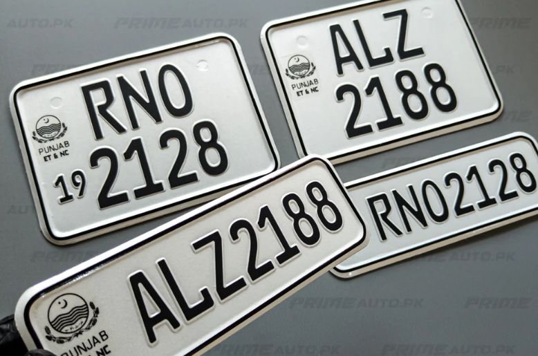 Faisalabad traffic police issue new number plate guidelines for bike