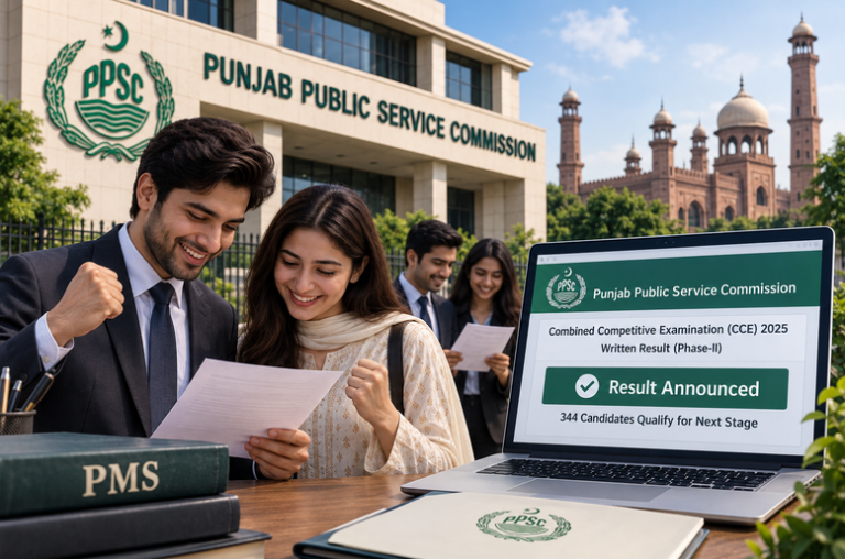 PMS results 2025 announced