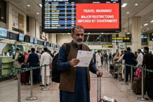 Pakistan makes vaccination mandatory for international travellers