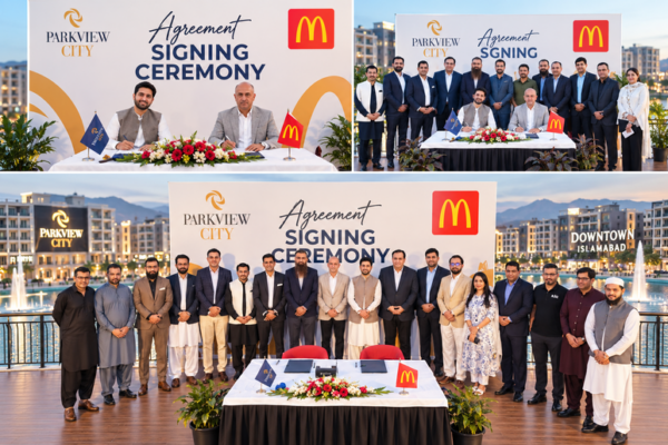 ParkView City Islamabad signs agreement with McDonald’s for new Restaurant