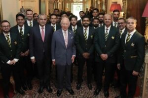 Pakistan cricket team, officials meet King Charles at Clarence House