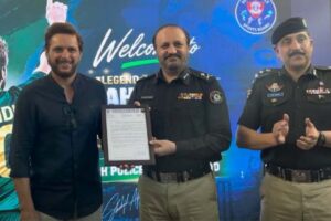 Cricket legend Shahid Afridi named Sindh police Sports Ambassador