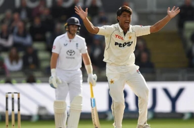 Young fast bowler Razaullah makes instant impact on test debut