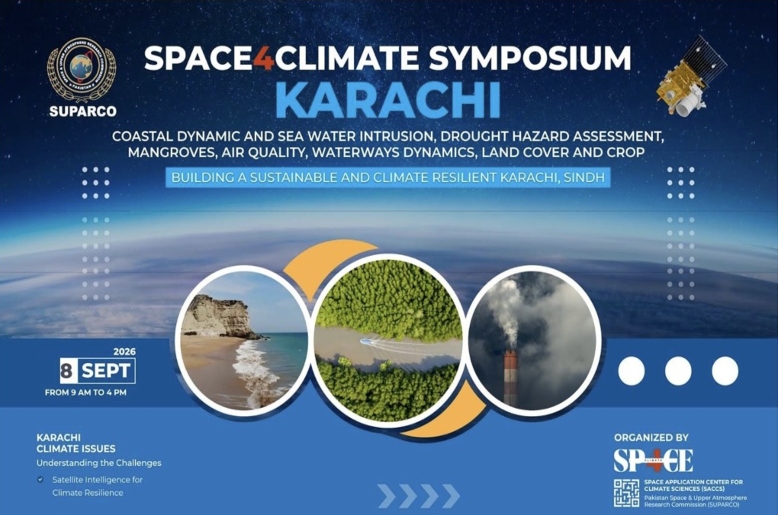 SUPARCO to host fourth regional symposium on ‘Space4Climate’