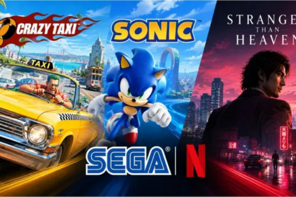 Sega and Netflix team up for crazy taxi and Sonic projects