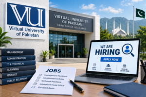 Virtual University announces 17 jobs at Islamabad Head Office