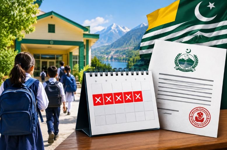 AJK govt to keep schools open for only five days: notification issued
