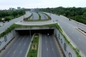 Work accelerates on two underpasses of Rawalpindi Mall Road project