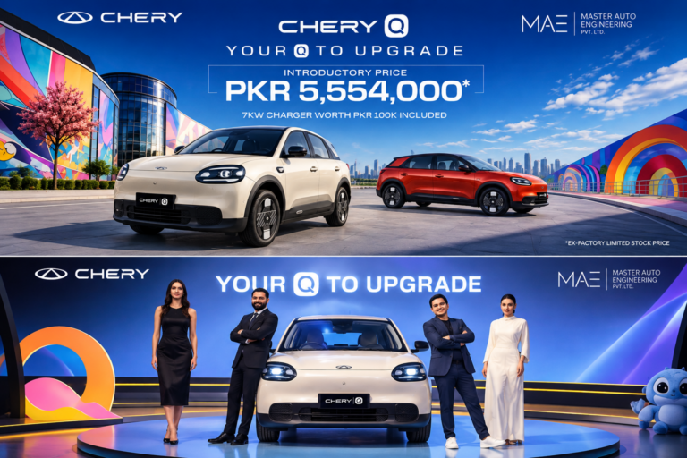 Chery Q EV launched in Pakistan at Rs5.554 million for limited time