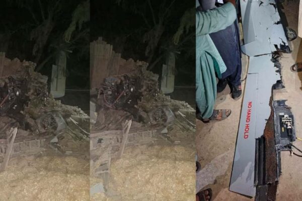 drone crash harnai