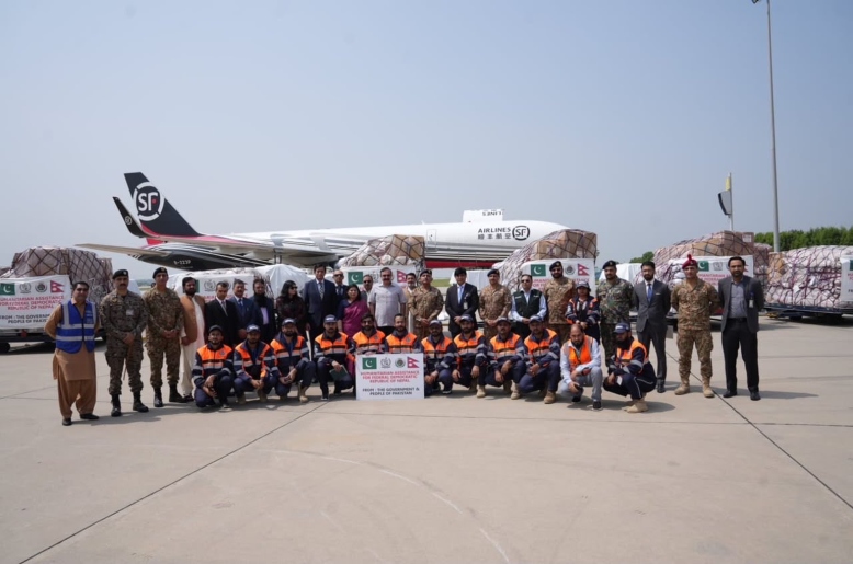 Pakistan dispatches relief aid to flood-hit Nepal