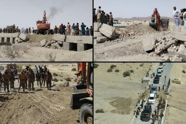 FC swiftly repairs bridge damaged by terrorists near Mastung