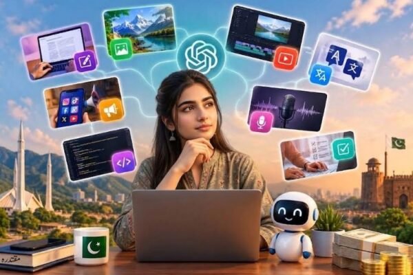 How to make money using AI: Top 10 easy jobs for Pakistanis