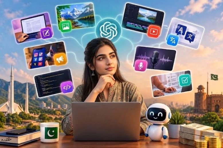 How to make money using AI: Top 10 easy jobs for Pakistanis