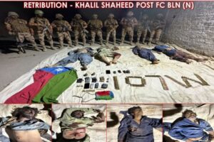 Khalil Shaheed Post: Attack repulsed, 4 Fitna-al-Hindustan terrorists sent to hell
