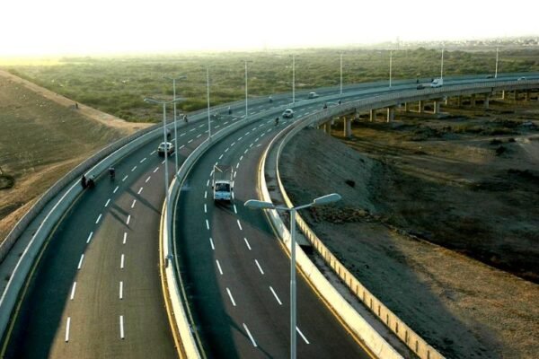 Two lanes closed on M-2 motorway for repair work