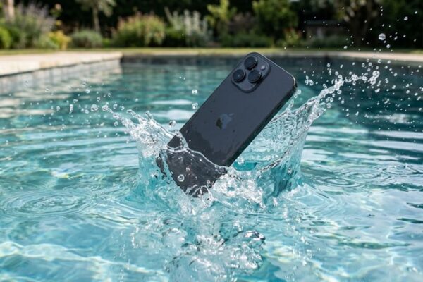 phone Dropped water