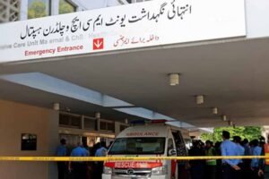 Baby rescued from PIMS fire dies after days in ICU