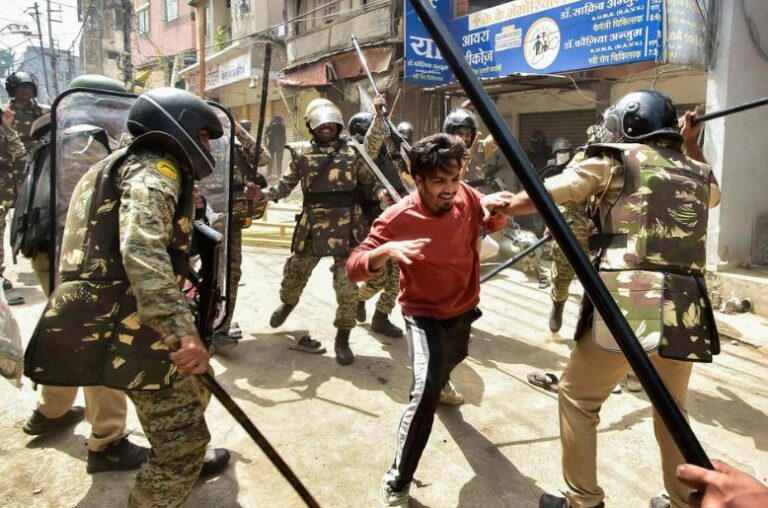 Ujjain mosque demolition: Indian police uses baton charge, tear gas on Muslims during protest