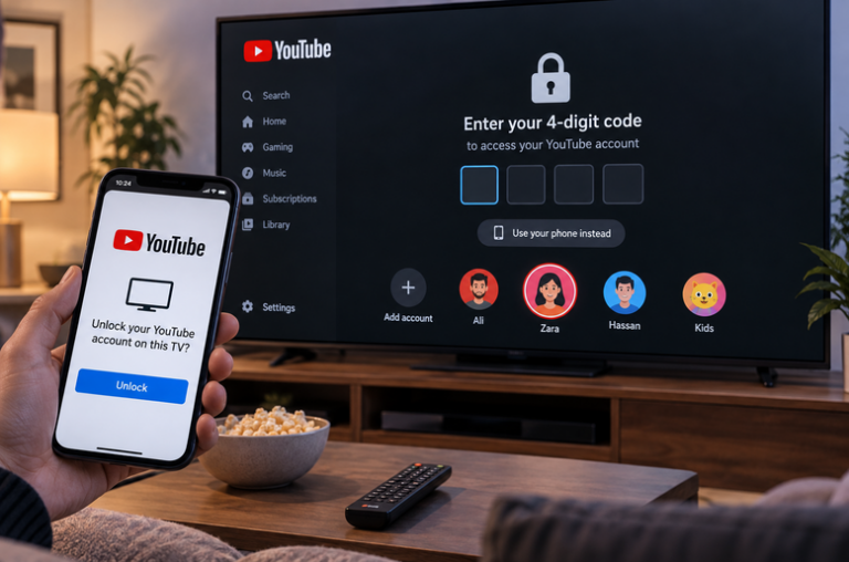 youtube new feature lock
