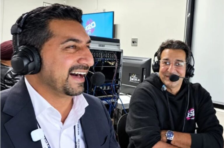 Wasim Akram’s Punjabi commentary goes viral