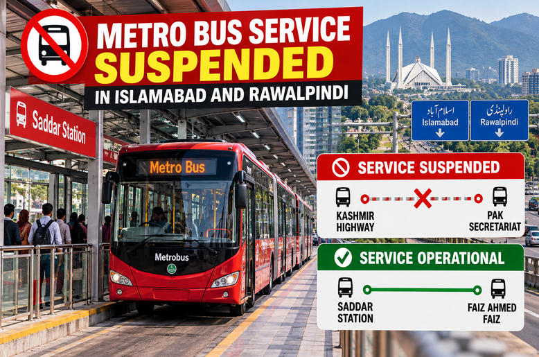 Metro bus service suspended in twin cities