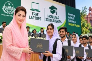 Punjab announces free laptops and scholarships for students